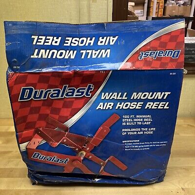 Duralast 80-381 Carrete de la manguera de aire de montaje en pared