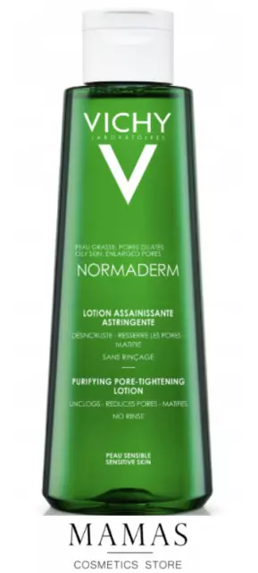 Vichy Normaderm Purifying Pore-Tightening Toner Lotion 200 ml Exp.05/2025