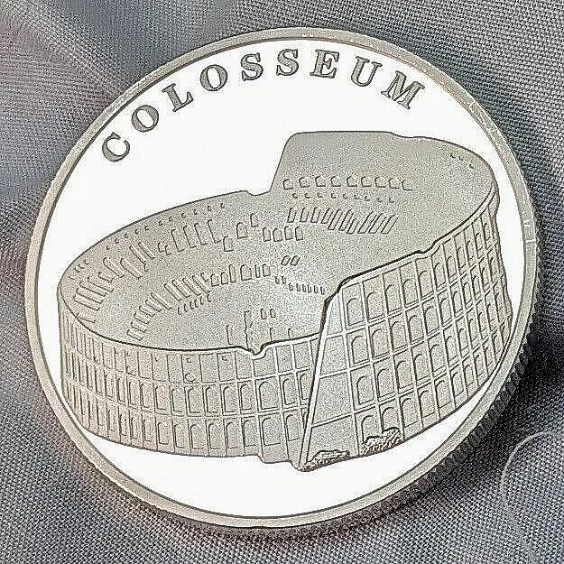 GLADIATOR SILVER COIN Epic Roman Period Drama Action Film Maximus