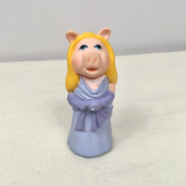 Vintage Fisher Price Miss Piggy Finger Puppet Muppets Jim Henson