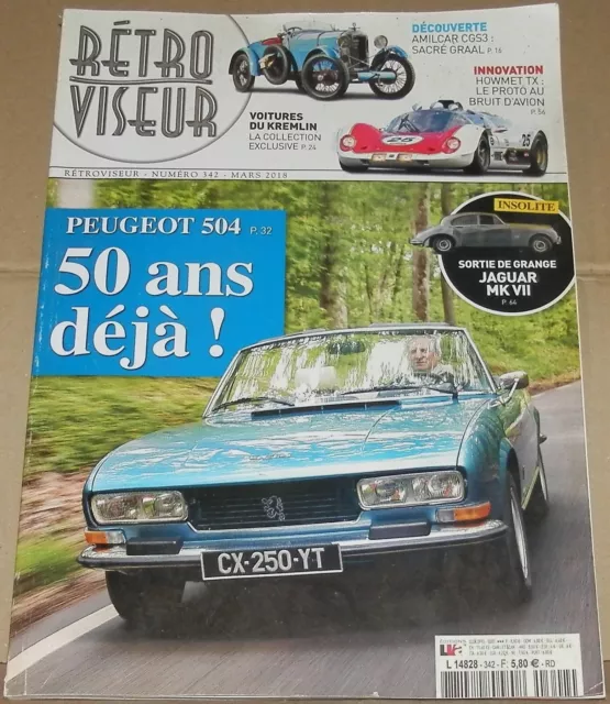 Ancien magasine Rétro Viseur N°342 de mars 2018