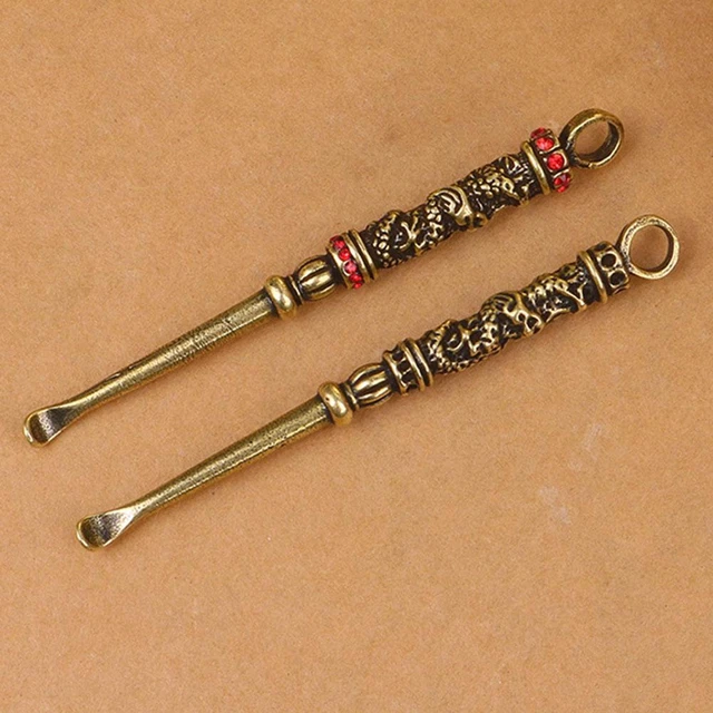 1pc Retro Portable Ear Spoons Ear Cleaning Tool Unisex G4W4 Creative M0S8