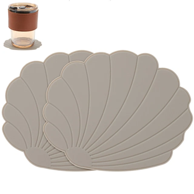 2 pz tappetino isolante termico in silicone supporto pentola cuscinetto termico tovagliolo in silicone tovaglia