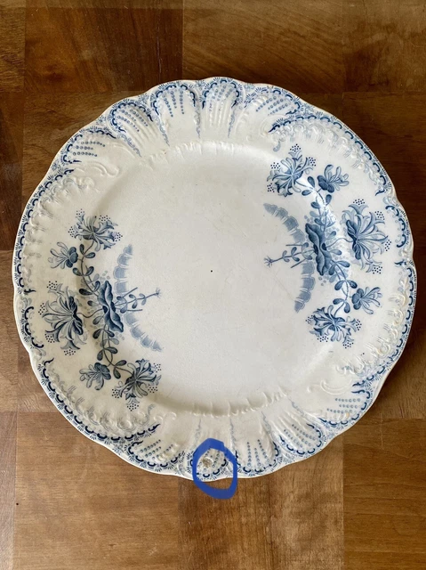 Assiette/plat Ancien Saint Amand Et Hamage Modèle Régence