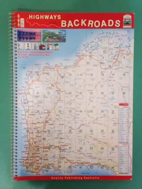 Highways & Backroads - pb - Western Australia Atlas & Road Map