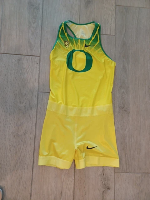 Oregon Ducks Rare Track & Field Team Issued Nike Singlet Women's Large