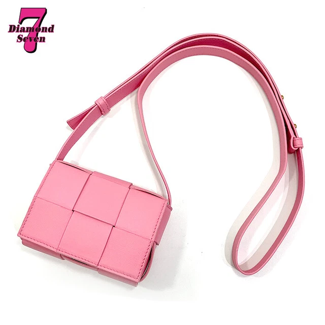 Used Bottega Veneta Candy Cassette Maxi Intrecciato Shoulder Bag Pochette