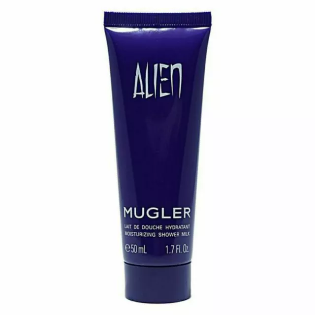 Alien for Women by Thierry Mugler Moisturizing Shower Milk 1.7oz SEALED (2 PACK)