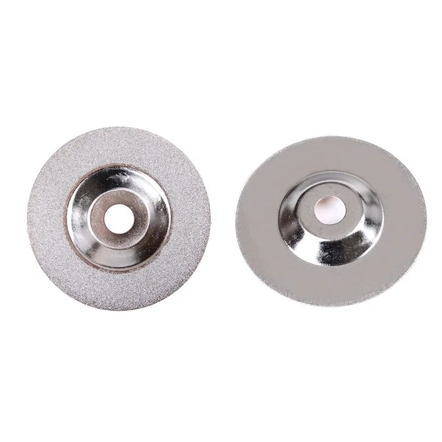 Piatto abrasivo diamantato argento 100 mm adatto per applicazioni umide e asciutte