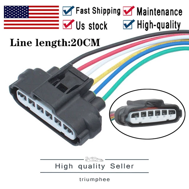 NEW CONNECTOR PIGTAIL 6way for 9098011858 Toyota Throttle Body Sensor