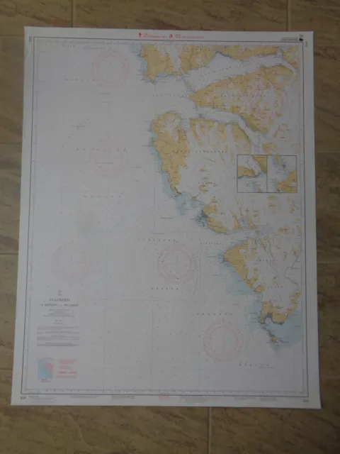 Card Marine/Svalbard - Fra Sorkapp Til Bellsund - Norway