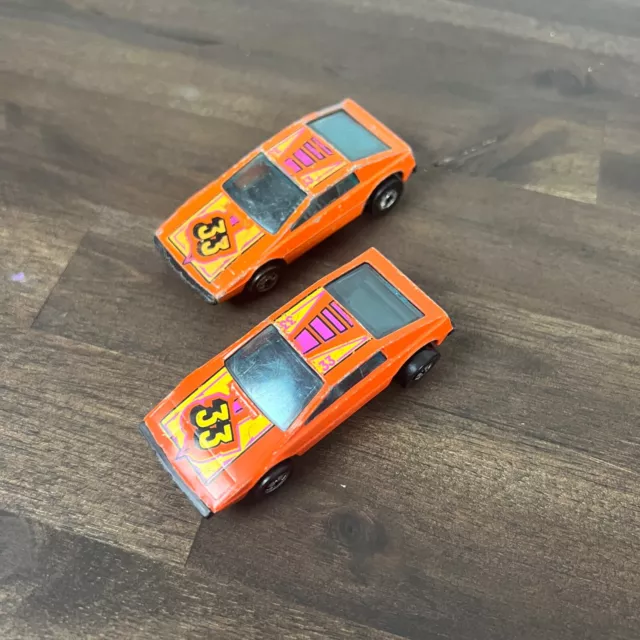 1978 HOT WHEELS #33 Lotus Royal Flash Sports Car -- Orange W