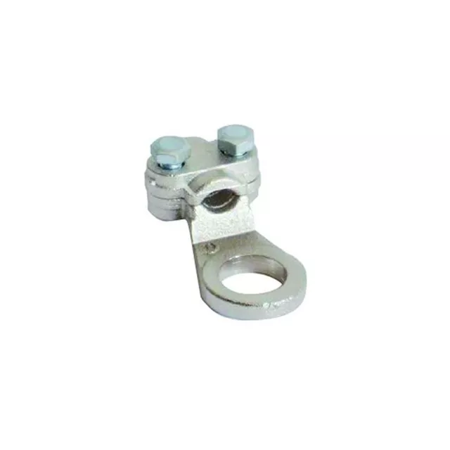 Capicorda a vite con occhiello per cavo 16 mm2 e foro 10mm in metallo
