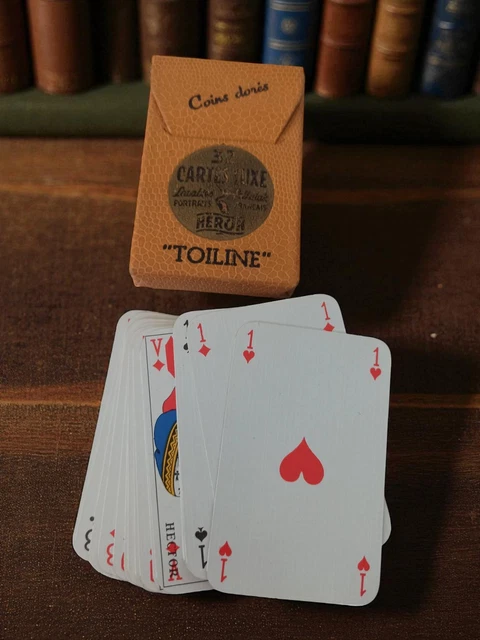 Ancienne Mallette De Jetons Poker - Cognac Bisquit - Intérieur Velours Rouge - Vintage
