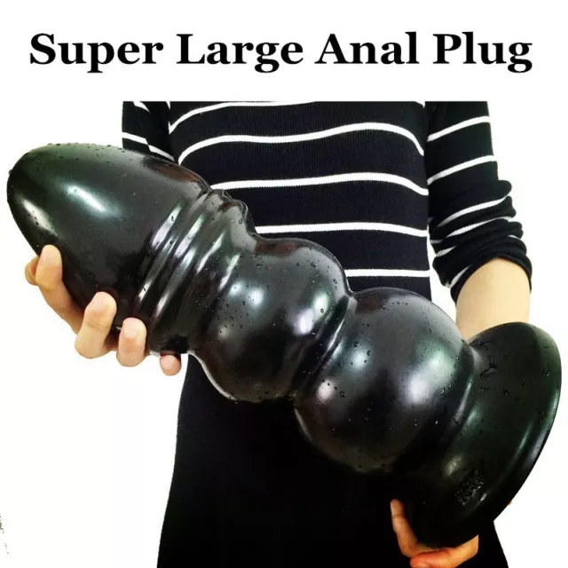 5" Diameter Super Big Size-Dildo-Plug-Toy-Penise-Sex-Shop-Show-Anal-Tools Female