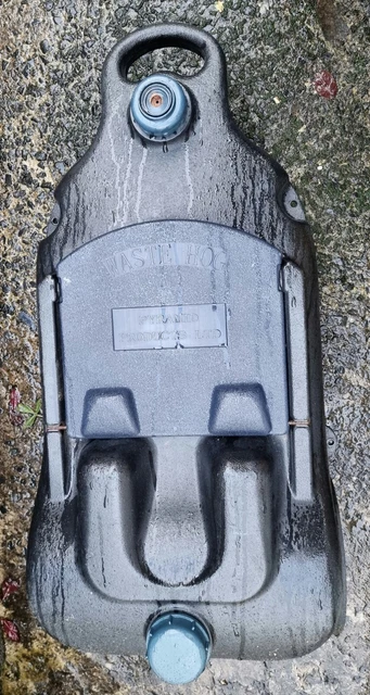 Waste Hog45 litre capacity waste water container. Low profile design slides.