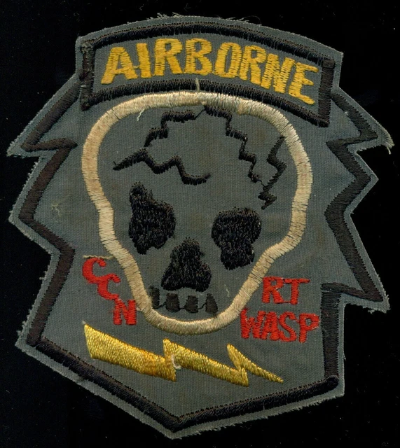 US ARMY 5TH Special Forces RT Wasp Airborne SHELLBURST Vietnam War ...