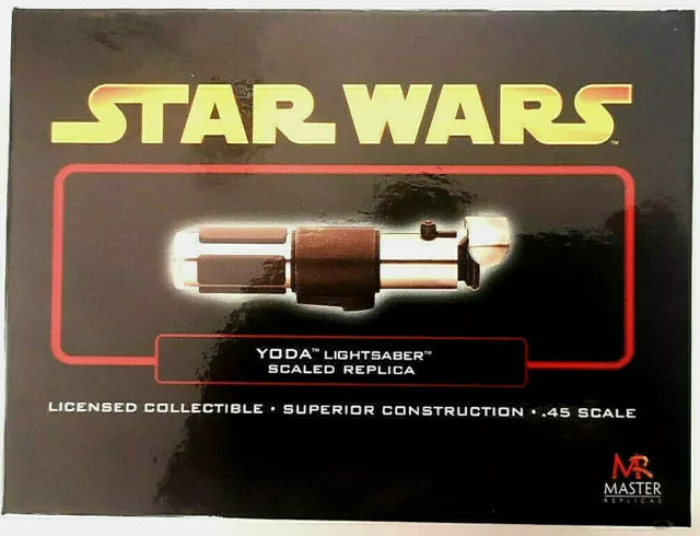 Star Wars Yoda Sable Scala 0:45 Master Replicas
