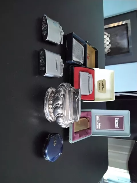 A Selection Of Vintage Cigarette Lighters, Used Condition