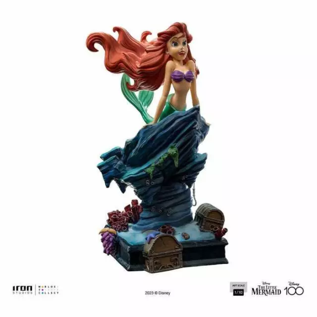 DISNEY - Little Mermaid 1/10 Art Scale Statue Iron Studios 2