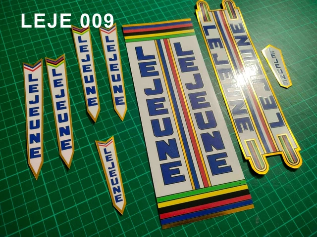 STICKERS VELO LEJEUNE course/route fin années 60