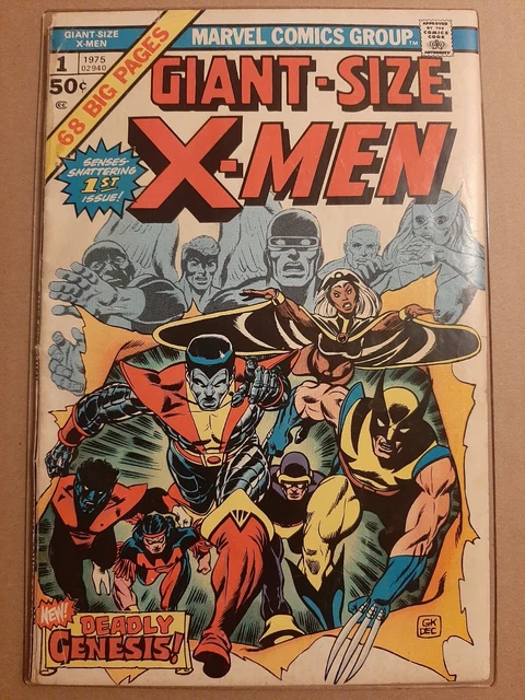 Giant Size X-Men #1 Bronze Age Mega KEY 3x book Lot Multiple 1st App Marvel Mcu