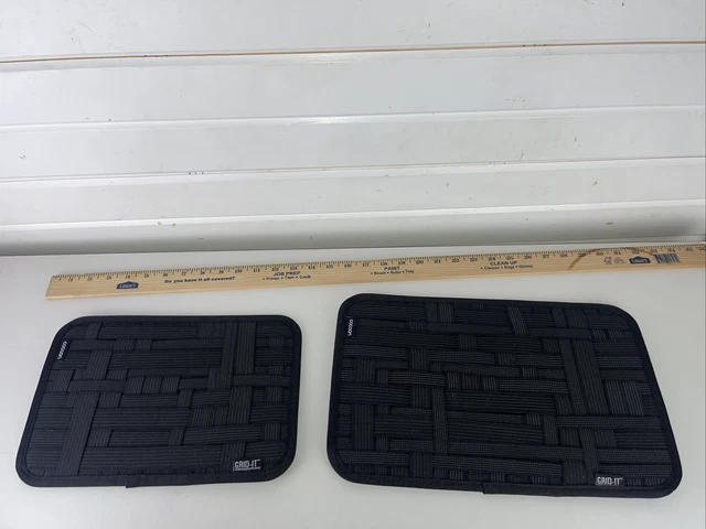 2 - Cocoon GRID-IT! Organizer Case, Black - never used no packaging