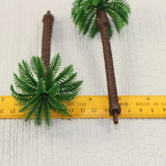 YS01 20pcs 5.5 inch Height Model Palm Trees Model Layout Train Scale 1/75 OO HO 3