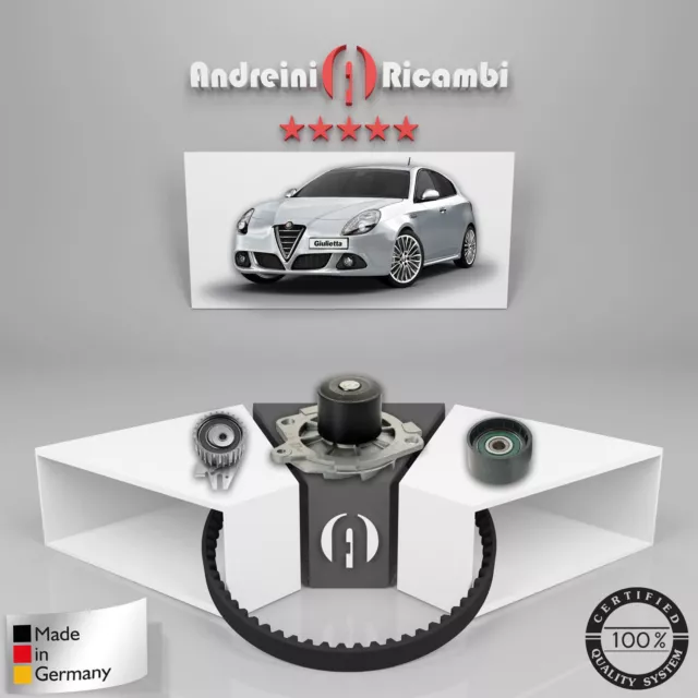 Kit Distribuzione + Pompa Acqua Alfa Romeo Giulietta 2.0 Jtdm 125Kw 170Cv 2010 >