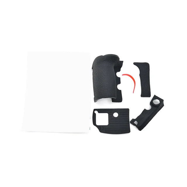 New for D810 Enclosure Rubber 1 Set of 4 Piece Handle + Left Side + Thumb 7324