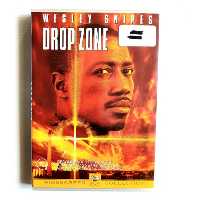 Drop Zone DVD 1994 Action Thriller Wesley Snipes Gary Busey VGC - Free Postage