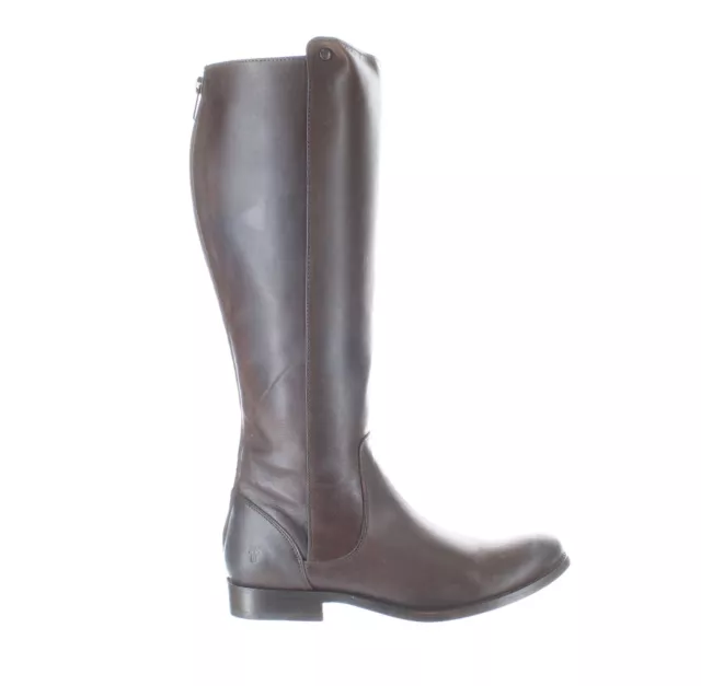 Frye Womens Melissa Stud Chocolate Riding Boots Size 5.5