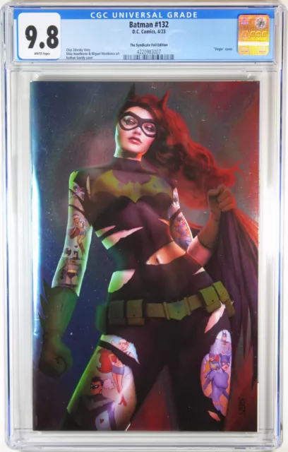 Batman #132 (Nathan Szerdy Batgirl Tattoo Foil Variant) ~ Cgc Graded 9.8 Nm/M