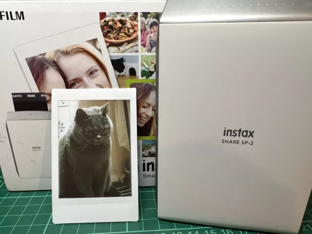 Fujifilm Instax Share Smartphone Mini Printer SP-2 SILVER