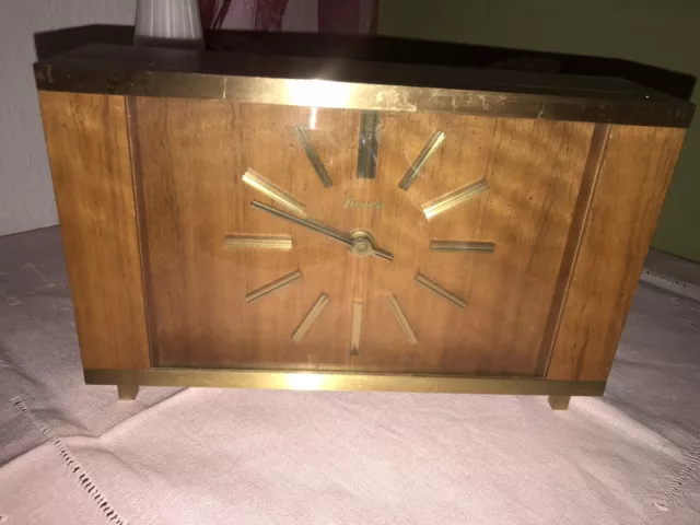 Heges Tischuhr Uhr Vintage 50er 60 er Jahre Mid Century