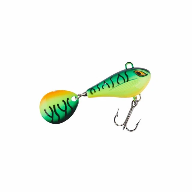 Balzer Shirasu Spin Buddy Jig Spinner Light Evil Eye Fire Shark