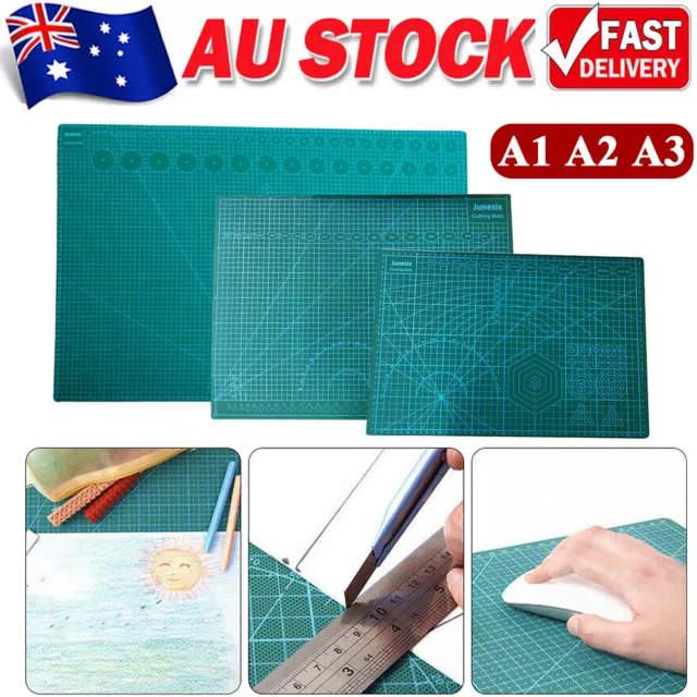 A1 A2 A3 Large Thick Self Healing Cutting Mat Double-Side Art Craft DIY Au Stock