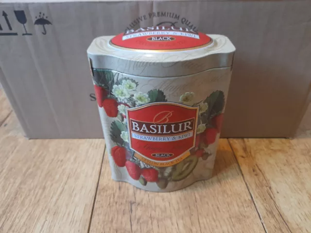 Tea Basilur Magic Fruits Strawberry & Kiwi 100g x 2