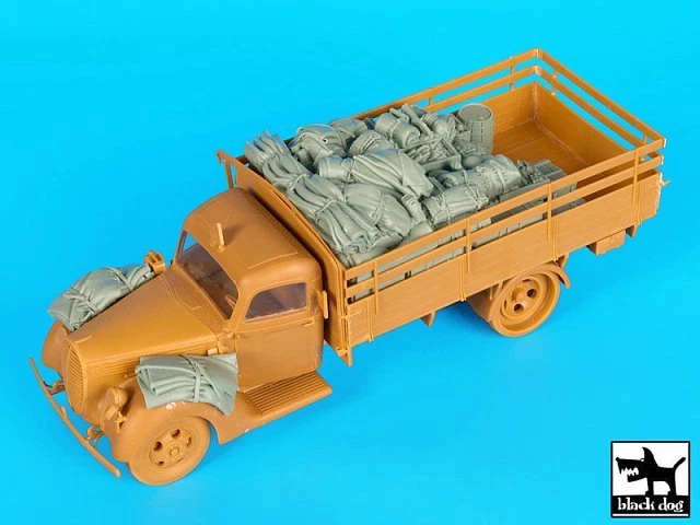 Legend 1/35 Dodge WC51 Truck Stowage Set – Resin & Photo-etch Kit LF1317
