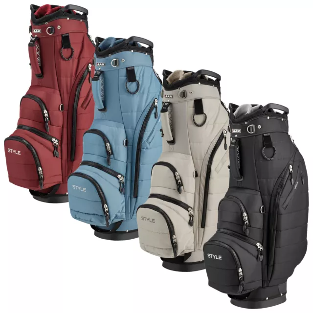 Big Max Terra Style Golf Cart Trolley Bag Lightweight Full Length Dividers