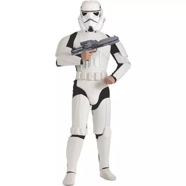 Rubies Star Wars Storm Trooper Men's Deluxe Fancy Dress Costume