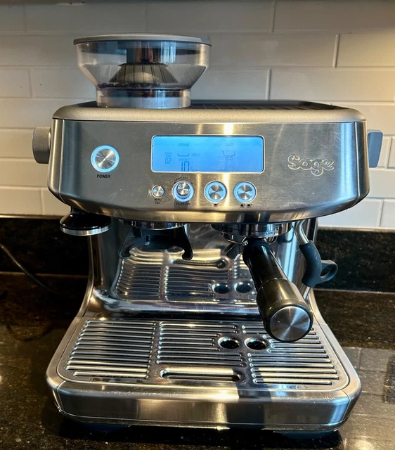 SAGE THE BARISTA Pro SES878BSS Coffee Espresso Machine For parts see