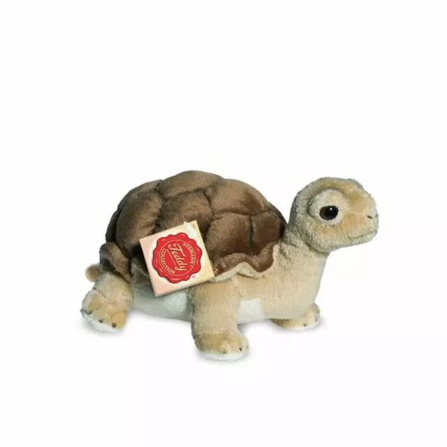 Teddy Hermann 90114 Schildkröte stehend ca. 20cm Plüsch Kuscheltier