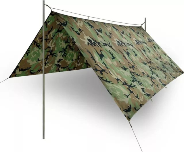 Lightweight Army Military Basha Tent Bivi Camping Shelter Caravan Awning Tarp