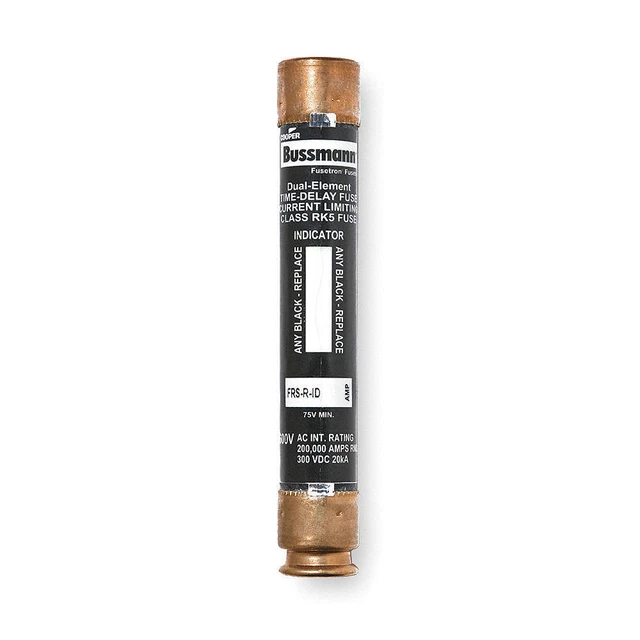 BUSSMANN FRS-R-35ID Fuse,Class RK5,35A,FRS-R-ID Series