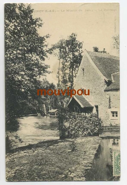 JARCY MOULIN DE Jarcy essonne CPA 91 le moulin roue et vannage EUR 7,00 - FR