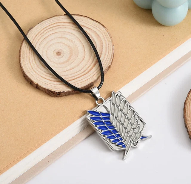 Bracciale Survey Corps Attack On Titan - Cosplay Manga, 20.5 Cm, Con Simbolo - Foto 8