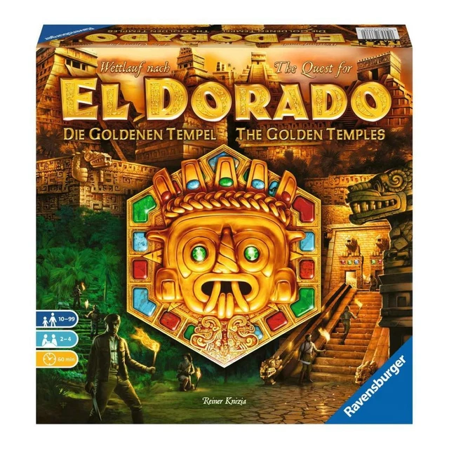 Ravensburger Spiel Wettlauf nach El Dorado Die Goldenen Tempel | Laufspiel