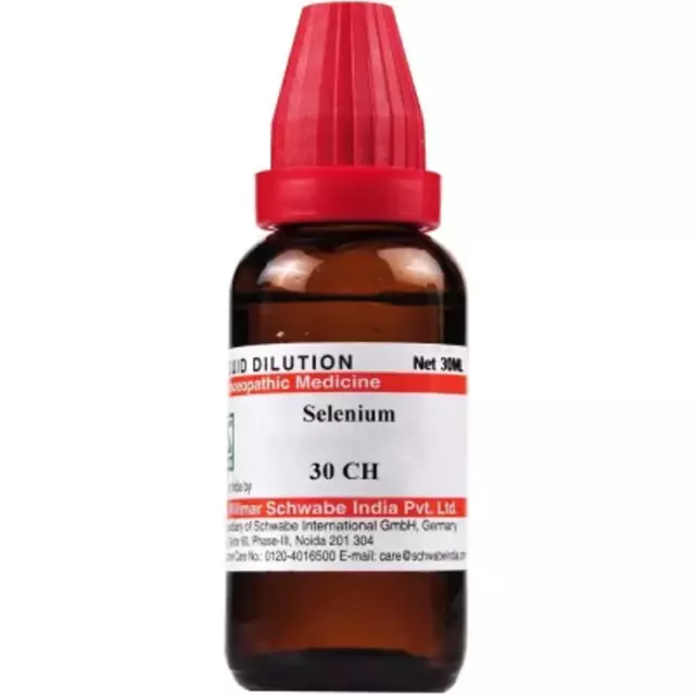 Willmar Schwabe India selenio (30 ml) 100% homeopático
