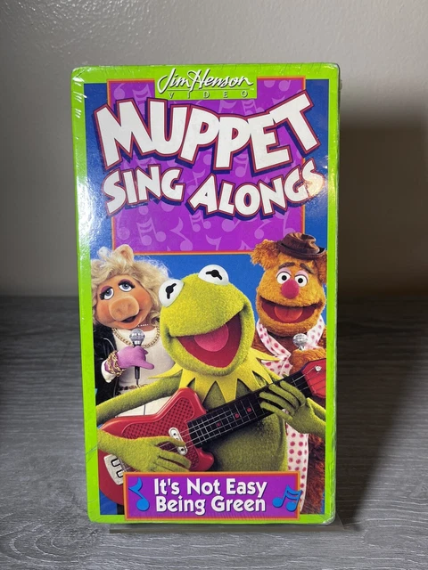 MUPPET SING ALONGS Its Not Easy Being Green (VHS 1994) Jim Henson
